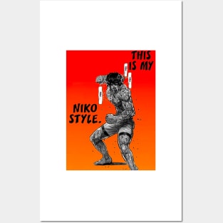 Kengan Ashura - Tokita Ohma's Niko Style Posters and Art